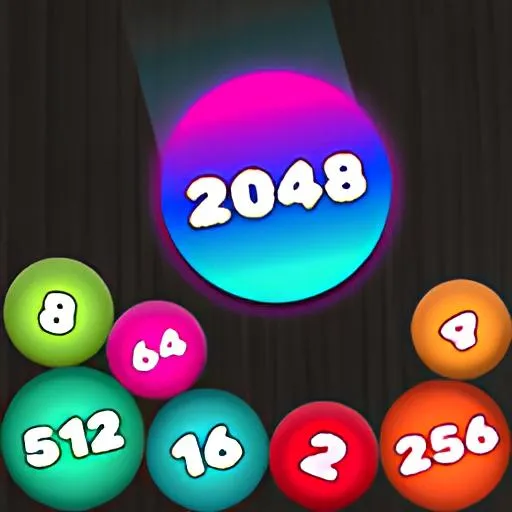 Puzzle 2048 : Connecter les Boules