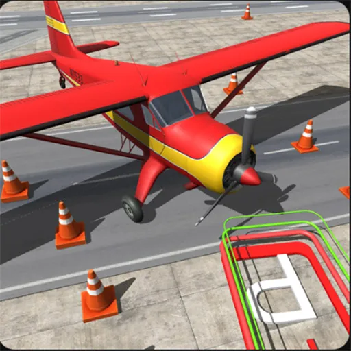 Luchtvaartparking 3d