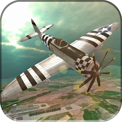 Simulateur de vol libre d'avion