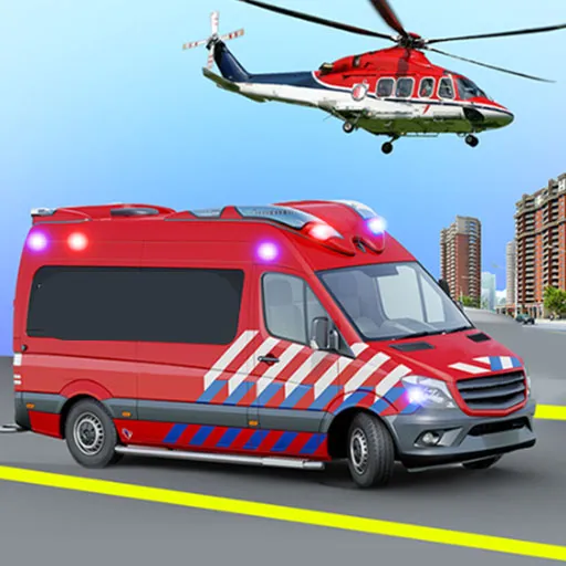 Ambulance Rescue Game Ambulance helikopter