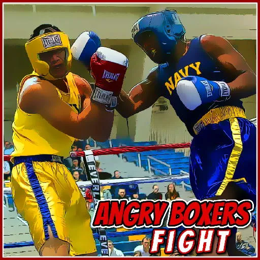 Boxeadores enojados pelean