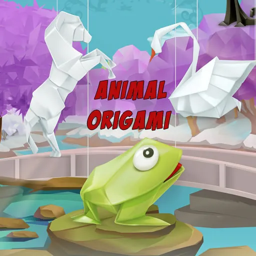 Animal Origami Malbuch