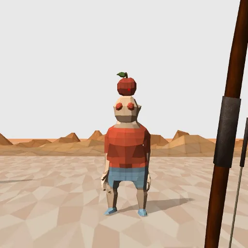 Bogenschiessen Apfel Shooter