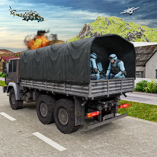 Armee-Maschinentransporter-Lkw