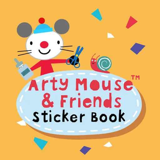 Livre de stickers Arty Mouse