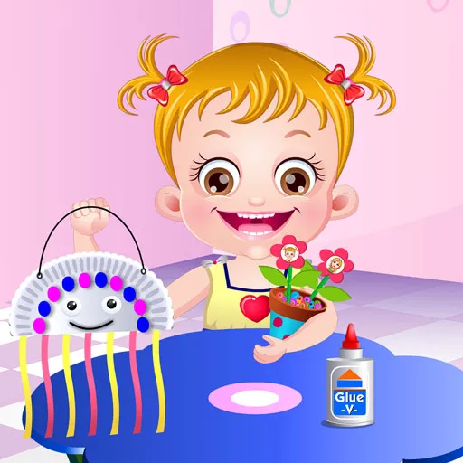 Temps d'artisanat de Baby Hazel