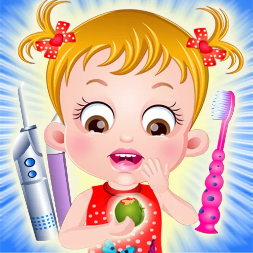 Baby Hazel Zahnfleischbehandlung