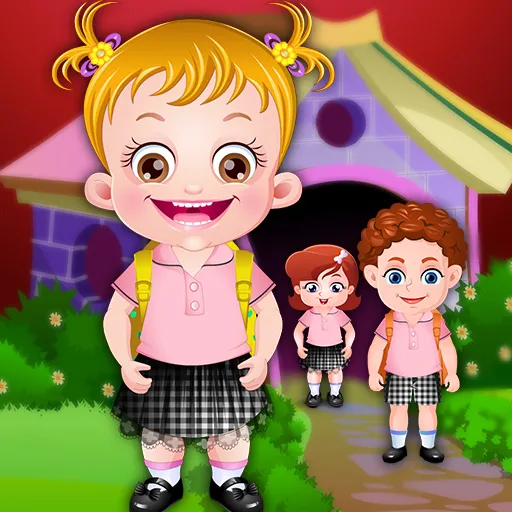 Bébé Hazel à la maternelle