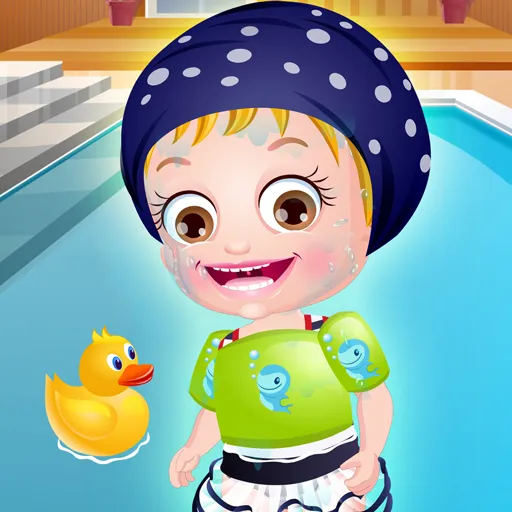 Baby Hazel Heure de la baignade