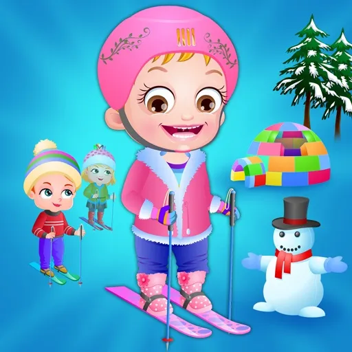 Diversión de invierno de Baby Hazel