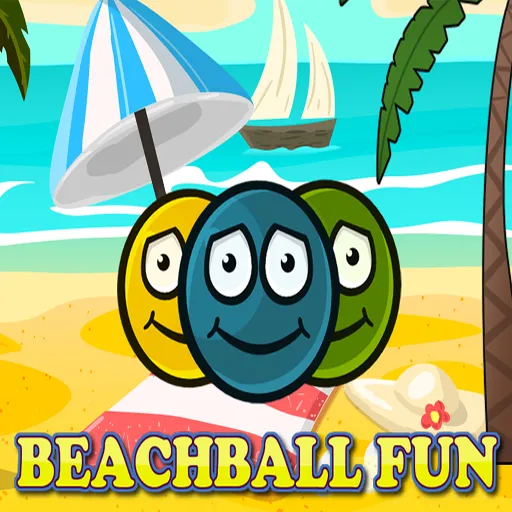 Plaisir de la balle de plage