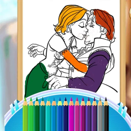 Libro para colorear de la Reina de la Belleza