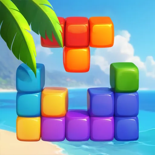 Block Puzzle Tropisch Verhaal