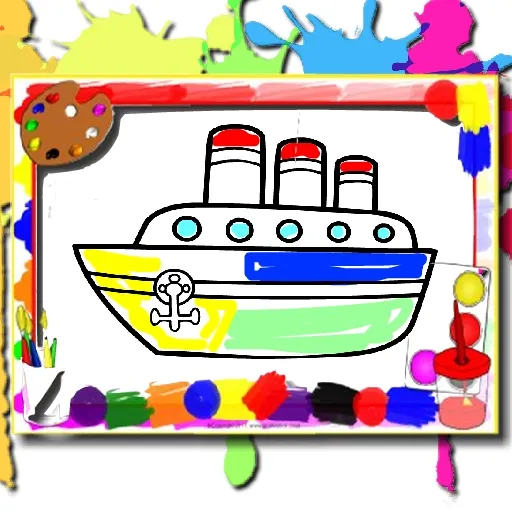 Boote Malbuch