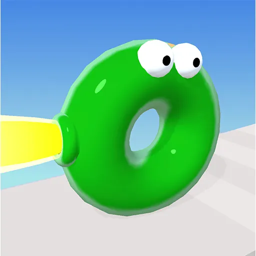 Bouncy Blob Race : Parcours d'obstacles