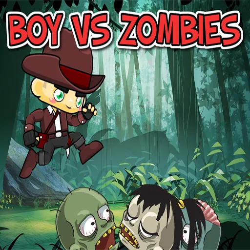 Garçon contre zombies