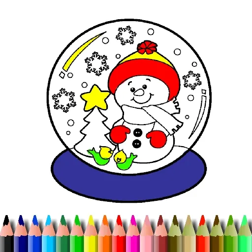Livre de Coloriage de Noël BTS