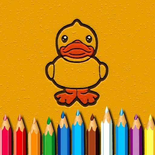 Livre de coloriage des canards BTS