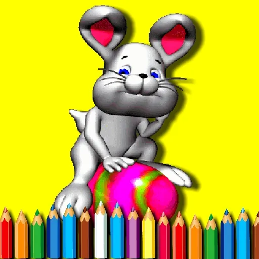 Livre de coloriage de Pâques BTS