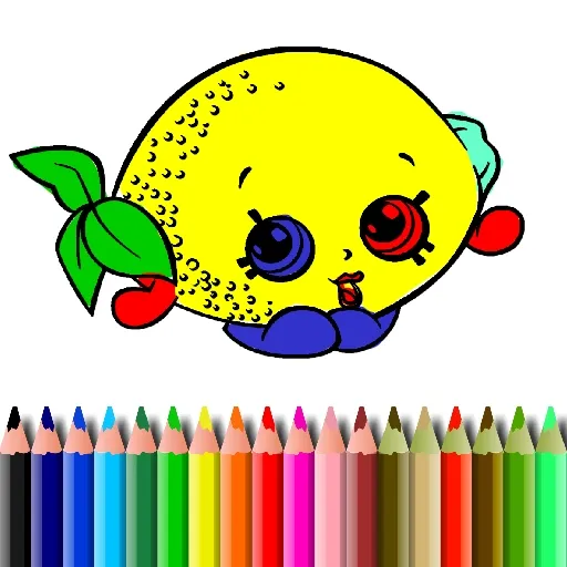 BTS Fruits Malbuch