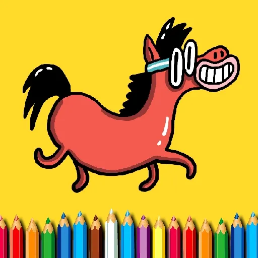 BTS Pony Malbuch