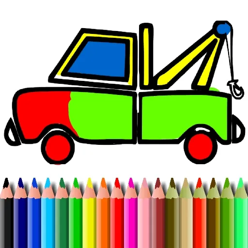 Coloriage de camion BTS