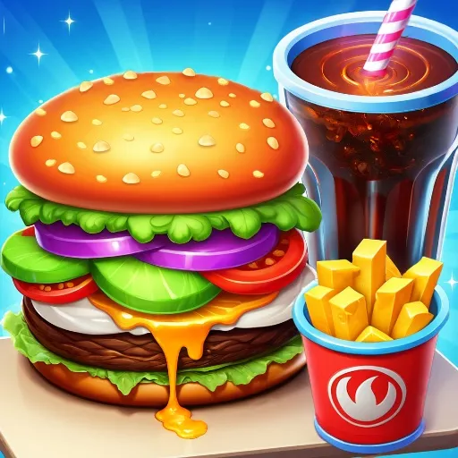 Burger Cafe - Juegos de cocina para niños