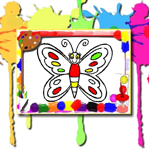 Schmetterling Malbuch
