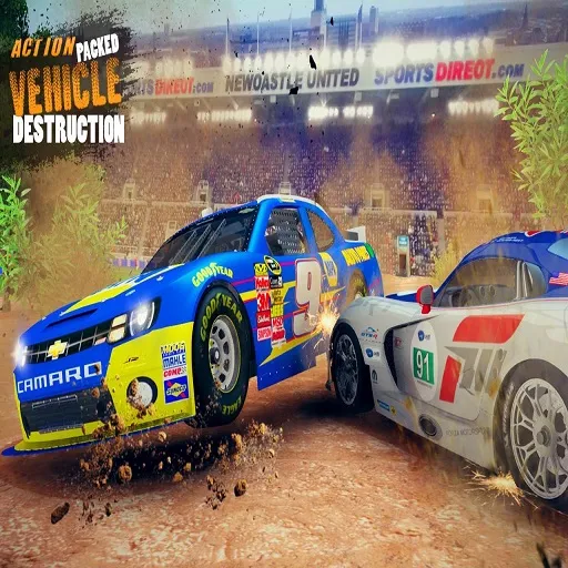 Pelea en la Arena de Autos