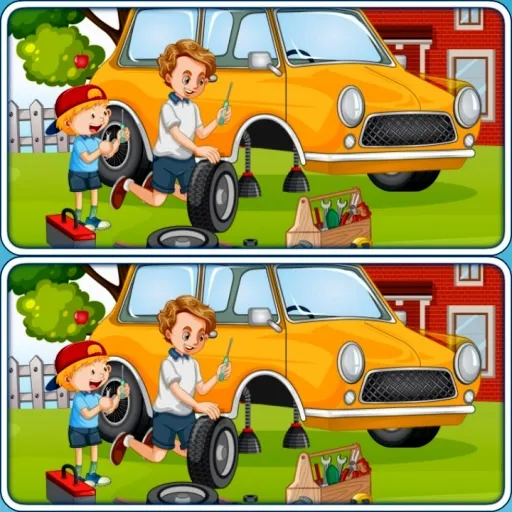Diferencias en el garaje de automóviles