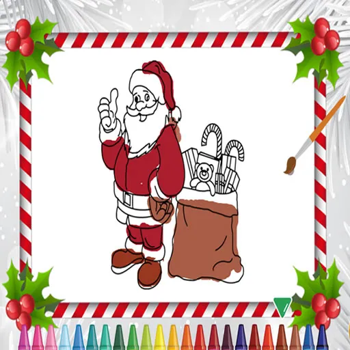 Weihnachts-Malbuch