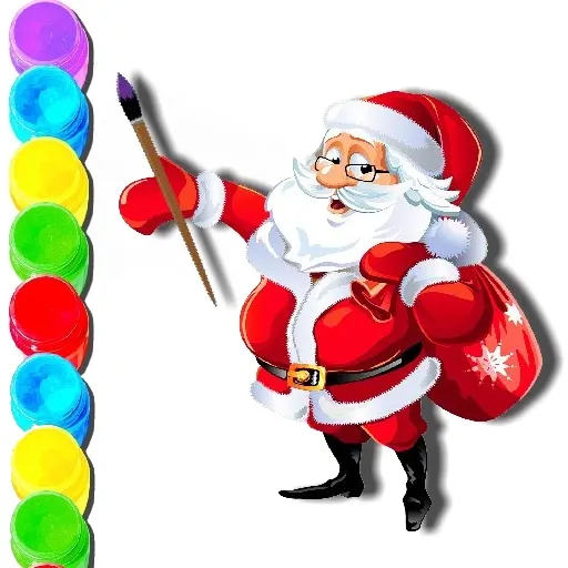 Weihnachtsabend Malbuch