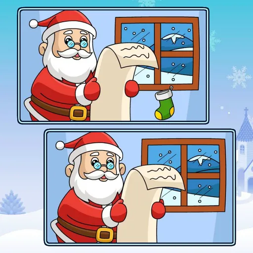 Busca las diferencias de Navidad