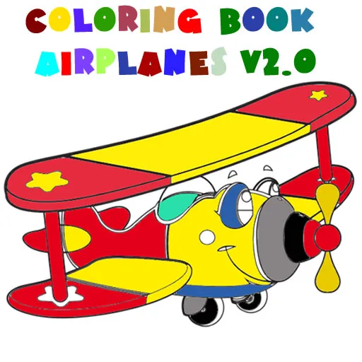 Livre de coloriage Avion V 2.0