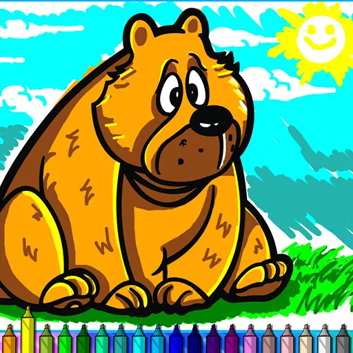 Malbücher: Tiere