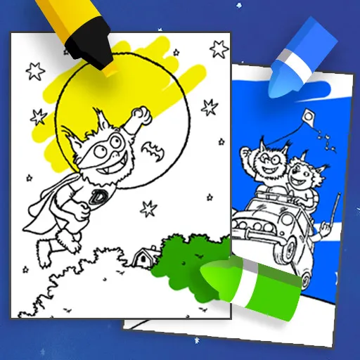 Inkleuren Dolfje Weerwolfje