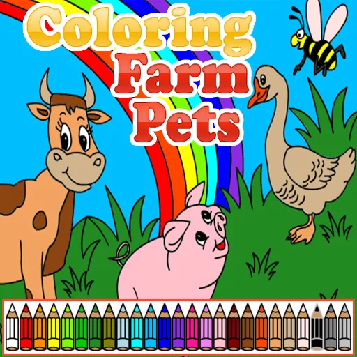 Colorear Mascotas de Granja