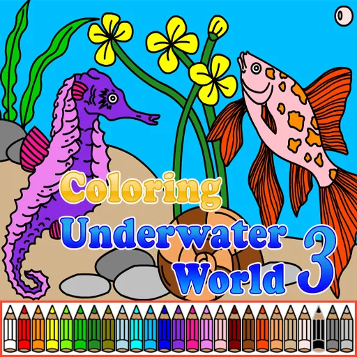 Unterwasserwelt 3 ausmalen