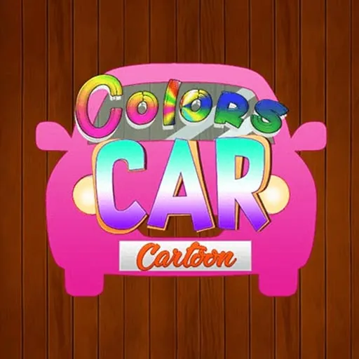 Coches de dibujos animados de colores