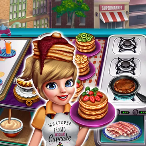 Schnelles Kochen 3 Rippchen und Pfannkuchen