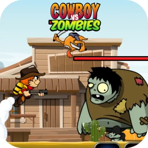 Cowboy gegen Zombie-Attacke