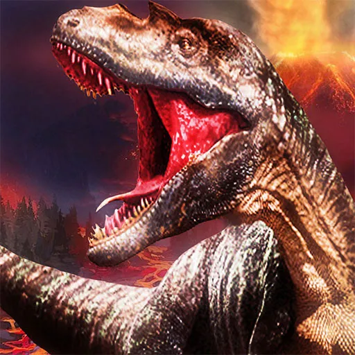 Cazador de dinosaurios MORTAL con tirador