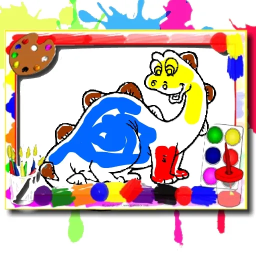 Livre de coloriage de dinosaures