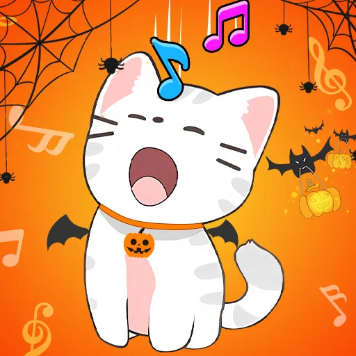 Duett Katzen Halloween Katzenmusik