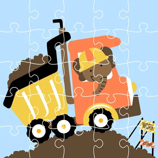 Dumper Trucks Puzzle
