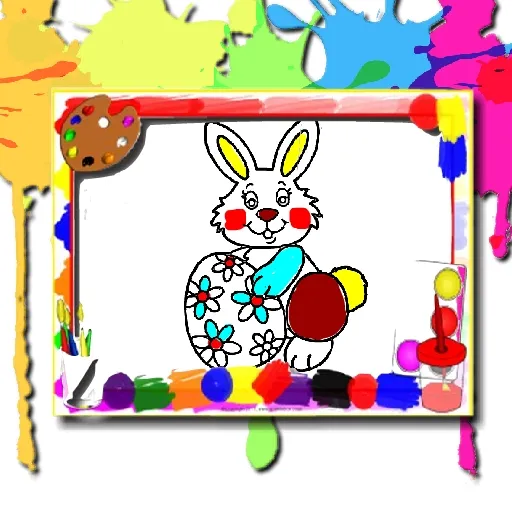 Ostern Malbuch