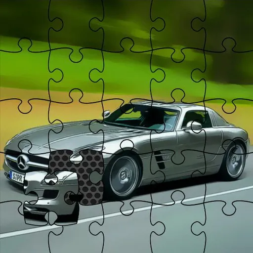 Schnelle deutsche Autos Puzzle