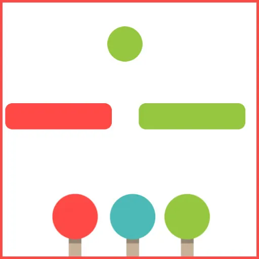 Juego de saltos planos