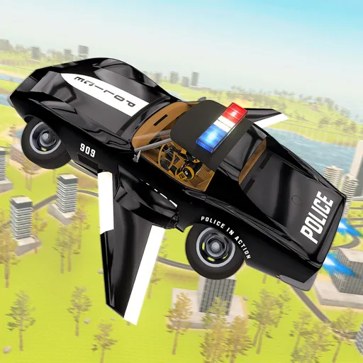 Juego de autos voladores Juegos de policía