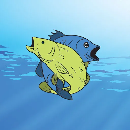 Coloreando Peces Amigables